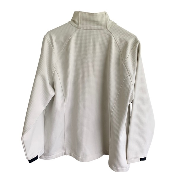 Lands' End Off White Textured Jacket Size 1X XL - Picture 2 of 6